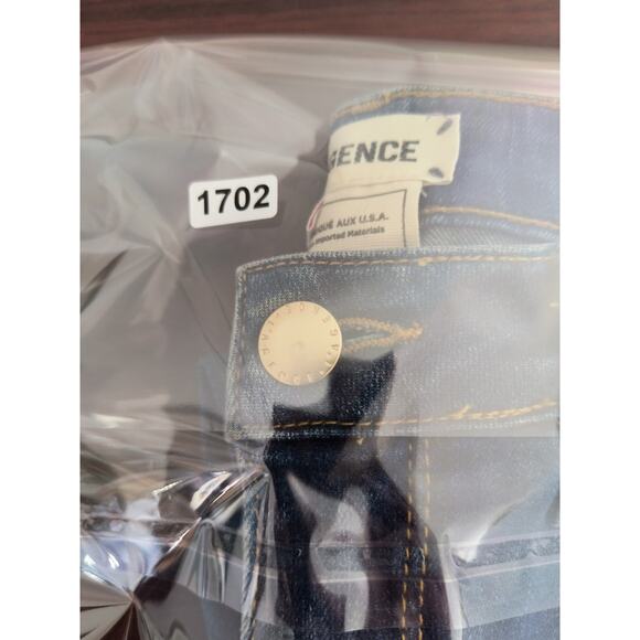 L'agence Margot Striped Skinny Jeans Women's Size 29 Hi Rise Neptune - Picture 15 of 15